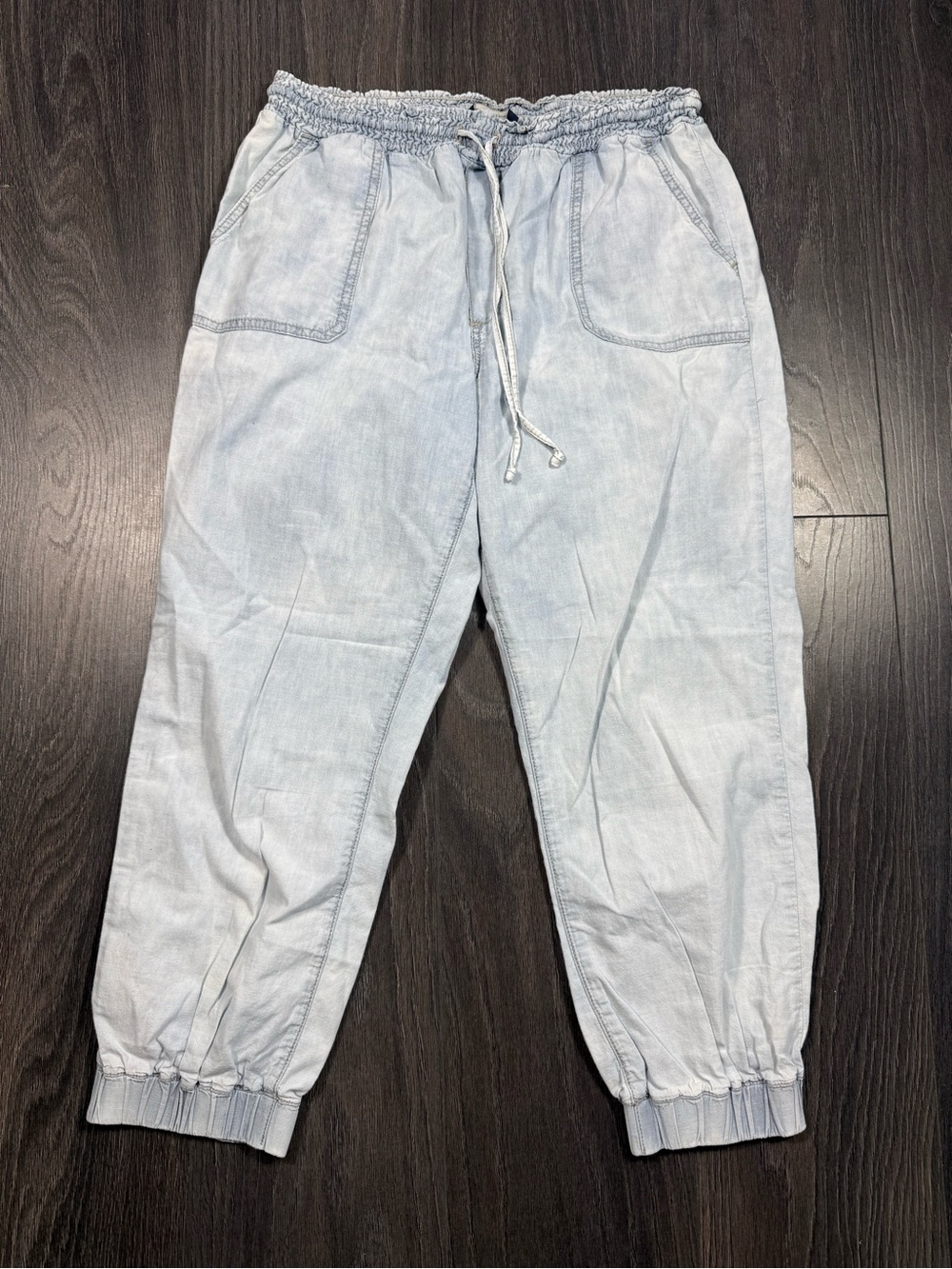 American Eagle Outfitters Light Wash Women's Jogger Pants